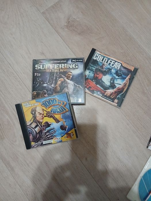 Продам музыкальные и игррвые диски