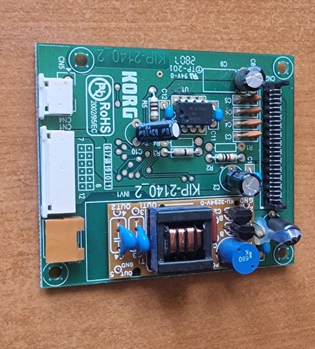 Interfață Korg Pa2x și Pa800 pentru display
