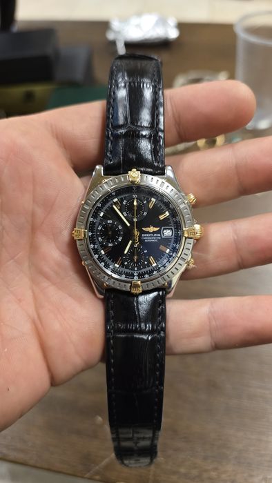 Часовник Breitling стомана и злато