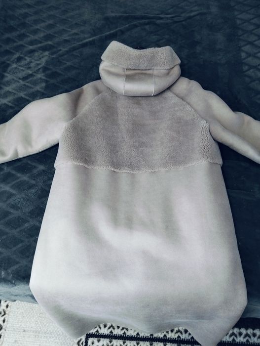 Двухсторонняя удлинненая дублёнка