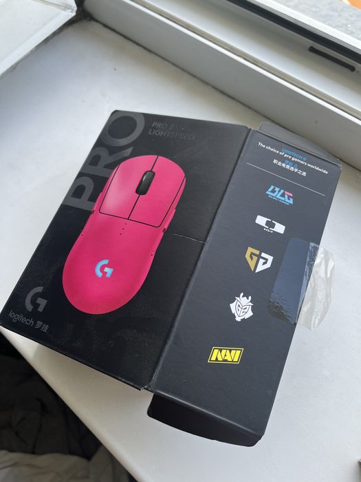 Logitech G pro 2 Lightspeed розовый