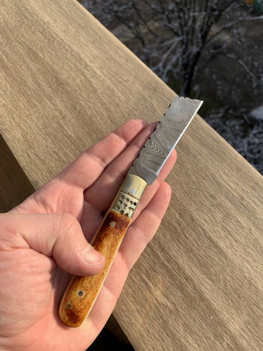 Сгъваемо ножче ръчно изработено