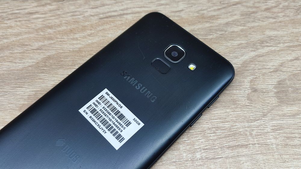 Samsung J6 J600 Dual Sim Black