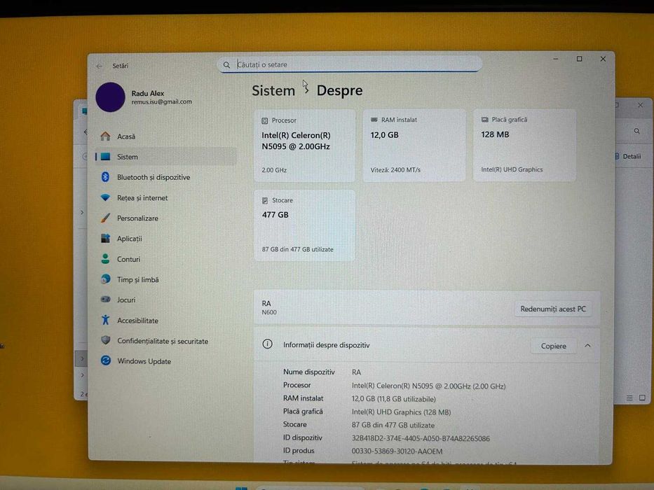 NOTODD N600 Laptop 16 Inch 12GB RAM+512GB SSD