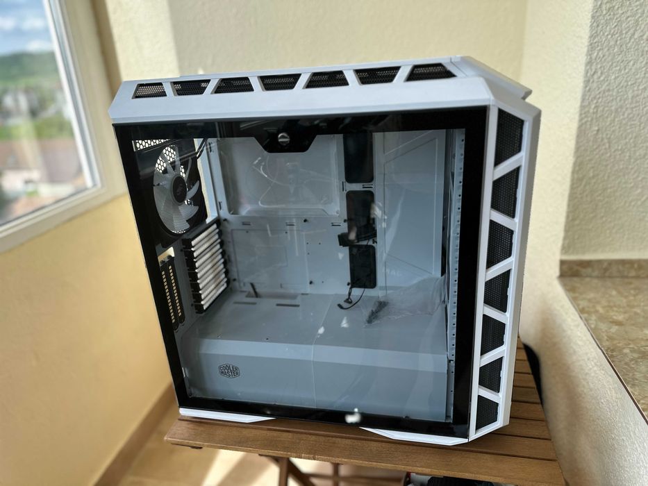 Carcasa Gaming Cooler Master MasterCase H500P Mesh ARGB White