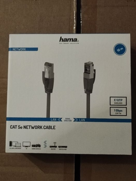 Cablu internet Hama 10m