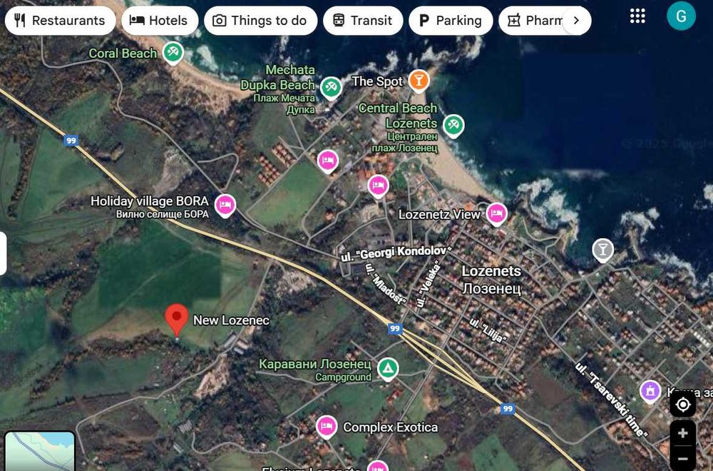 Продава се Парцел в с. Лозенец, Област Бургас - 580 кв.м за 37 €/кв.м - Снимка #3