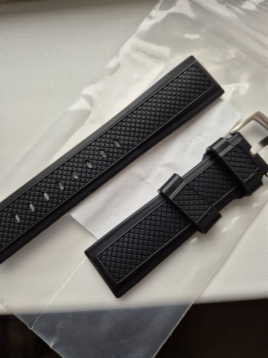 Силиконова FKM каишка за часовник 21 мм