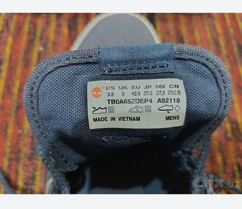 Оригинальные кеды кроссовки Timberland.