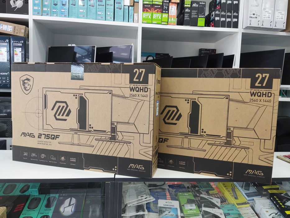 Монитор MSI MAG 275QF 27" 2K 180hz IPS, 180hz,1ms