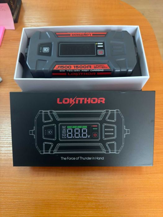 Бустер (стартерно устройство) LOKITHOR J1500 1500Amp