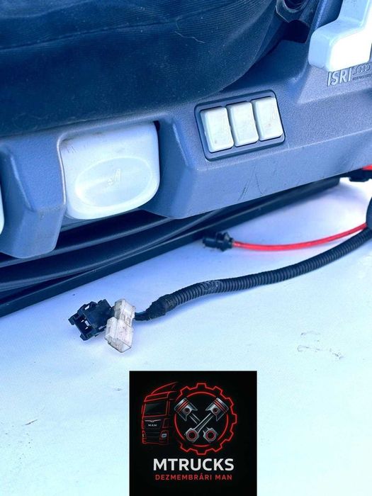 Scaun șofer ISRI NEGRU MAN TGX/TGS/TGA/TGM/TGL Made in Germany