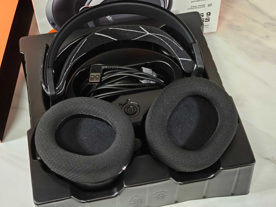 SteelSeries Arctis 9 Wireless – комфортни безжични слушалки за гейминг