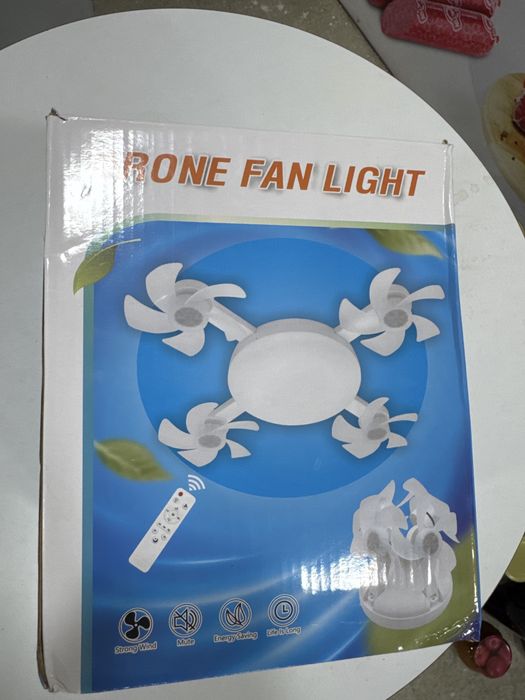 Ventilyator lampochka, parreli lampochka sotiladi, 4 parrakli ORIGINAL