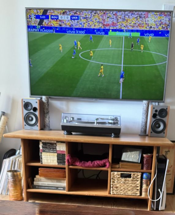 Comoda TV sau masa cafea din lemn de brad