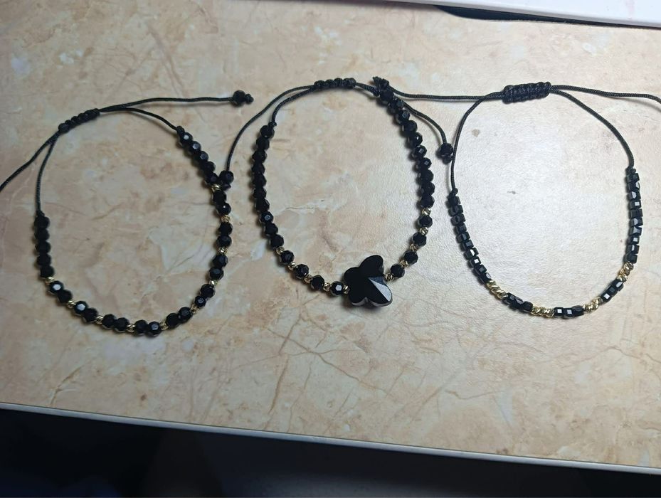 Bratari hande made cu aur de 14 k