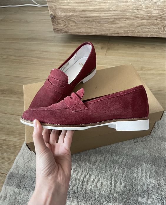 Loafers Alpina din piele