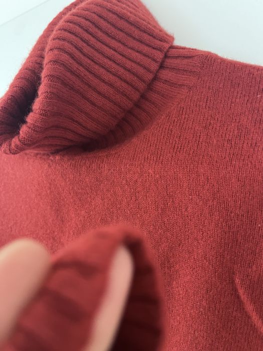 Дамска блуза поло, 36 размер, мерино и кашмир