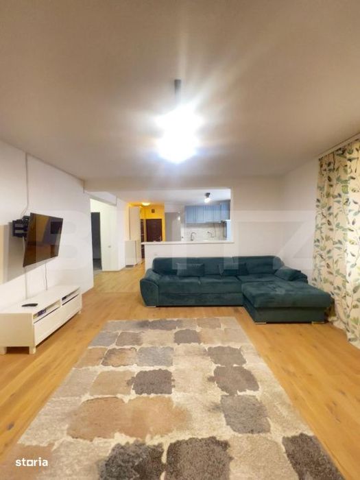 Prima Inchiriere! 3 camere, 85 mp, renovat, 2 bai, parcare subterana,