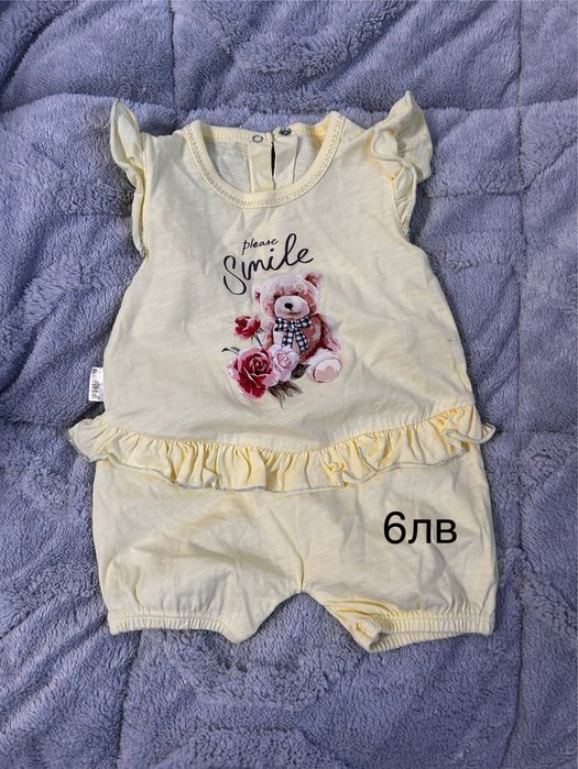 Бебешки дрехи за момиче 3-6м