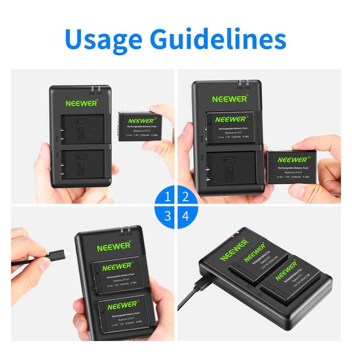 Аккумулятор для Canon LP-E17 Neewer