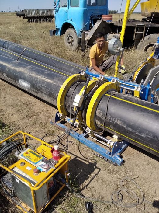 Пайка полиэтиленовых труб