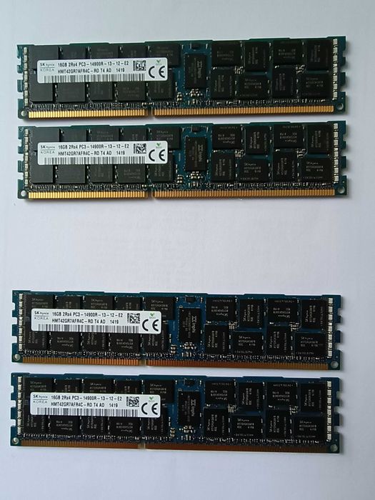 64 ГБ RAM HYNIX ECC 1866 Mgh 4X16(14900R)