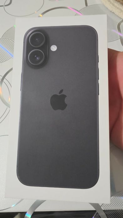 НОВ Iphone 16 128gb Black Айфон 16 Черен