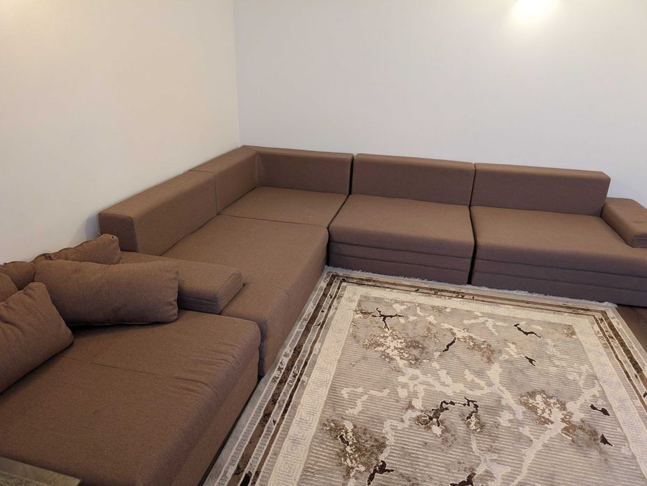 Canapea modular de living din 5 piese, negociabil, fără transport