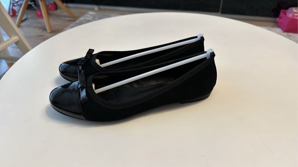 Balerini negri piele intoarsa 36