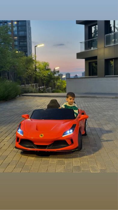 Легендарный Феррари Ф8| 24вольт х2 до 80кг| доставка есть