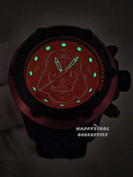 INVICTA Star Wars Darth Vader Limited edition 52 mm, Инвикта нов мъжки часовник