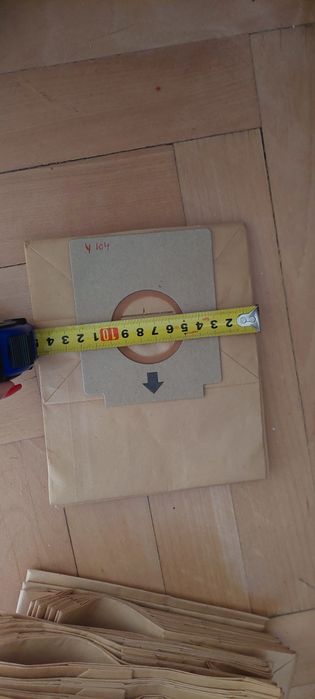 Lot 58 saci / filtre hârtie aspirator (53 buc mari + 5 buc mici)