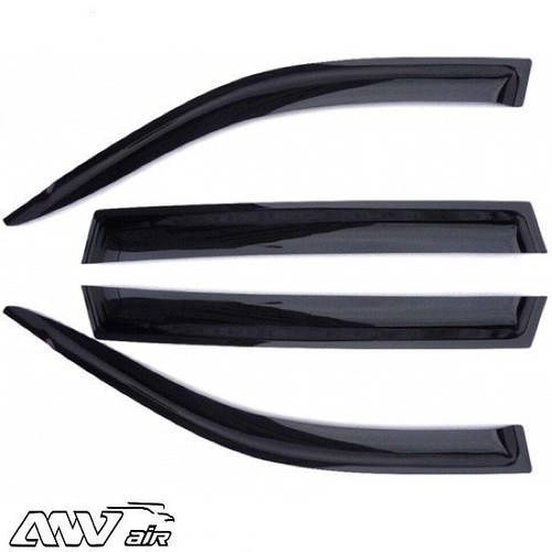 Дворники стеклоочистели ветровики козырек накладки на двери Трекер 1/2