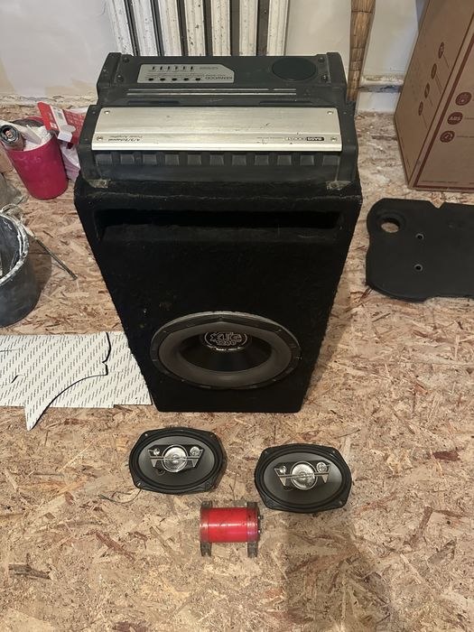 Продам буфер и лодочки kenwood