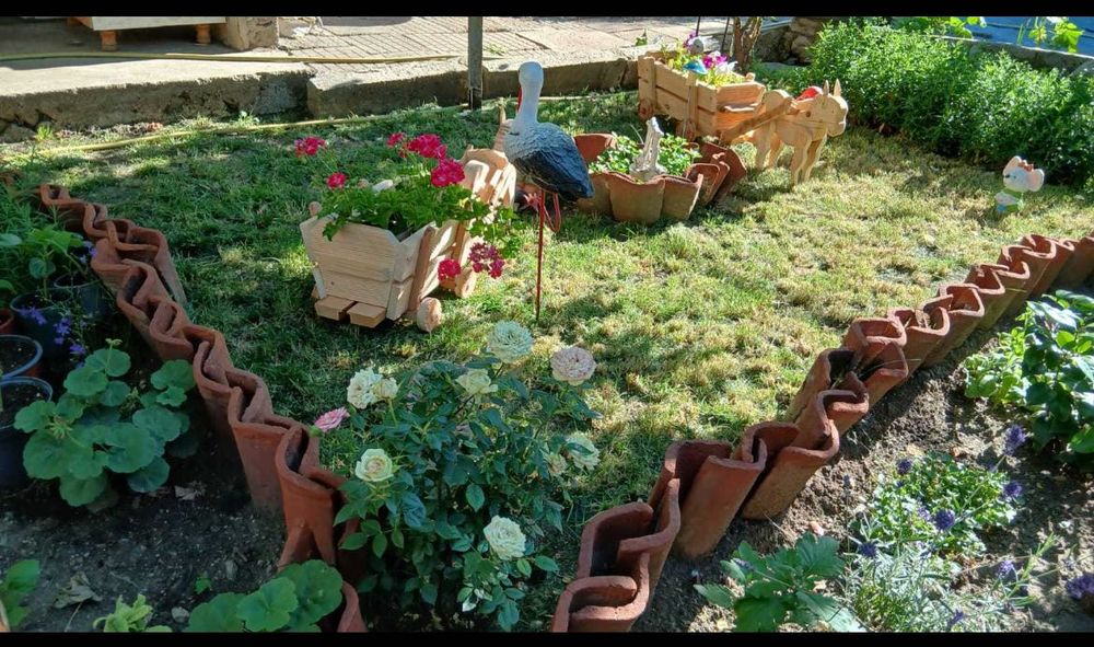 Конче с каручка. Дължина 115см.