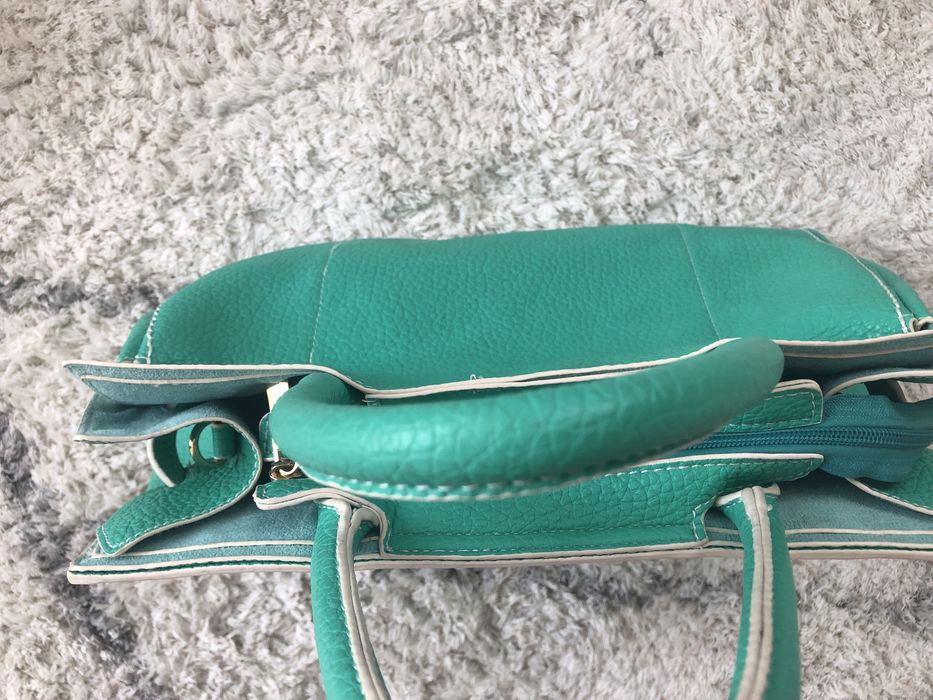 Чанта цвят мента