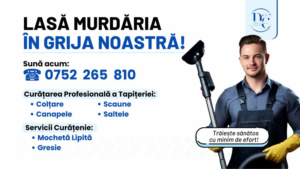 Curatenie la domiciliu!