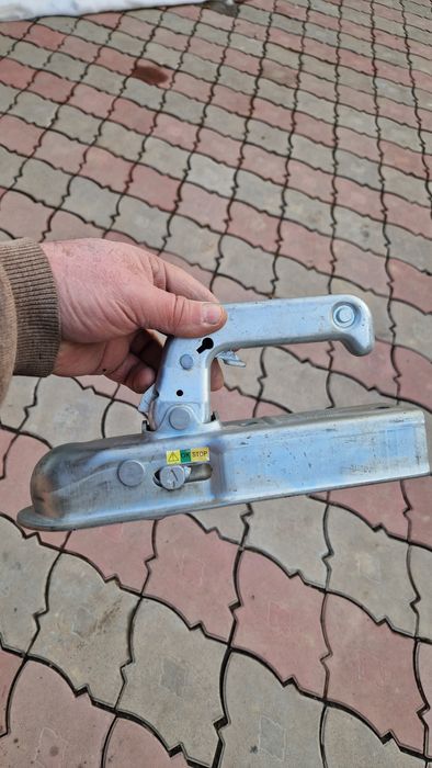 Фаркопная сценка, замок прицепа