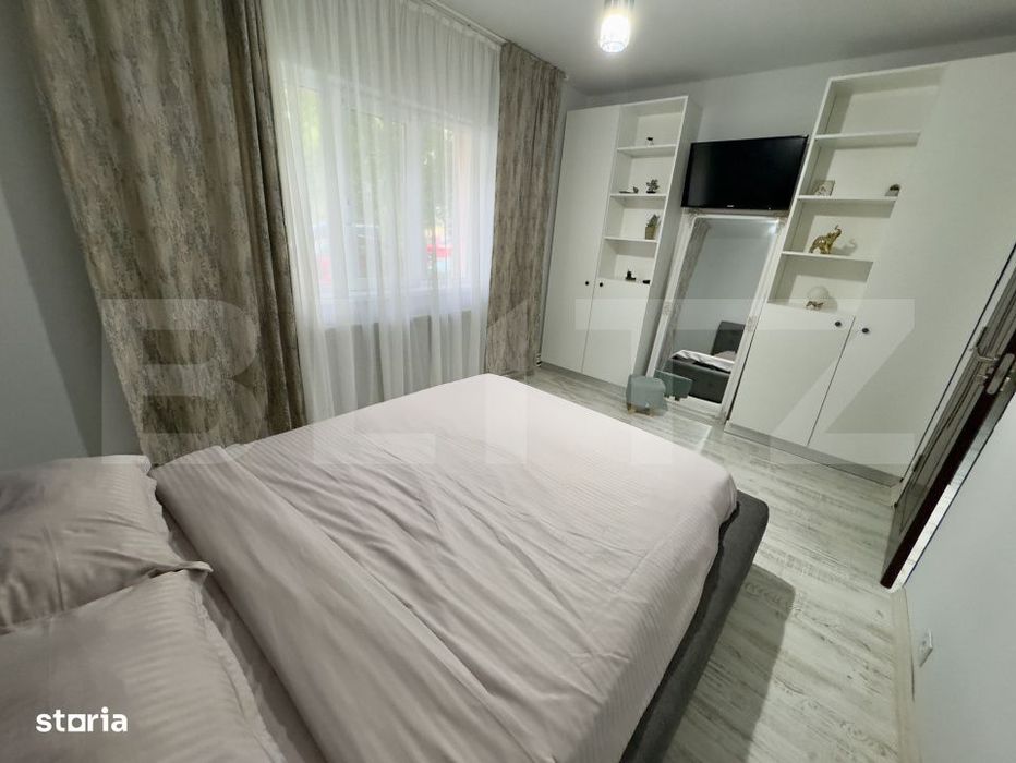 Apartament 2 camere 52mp parter, centrala termica proprie, Brazda