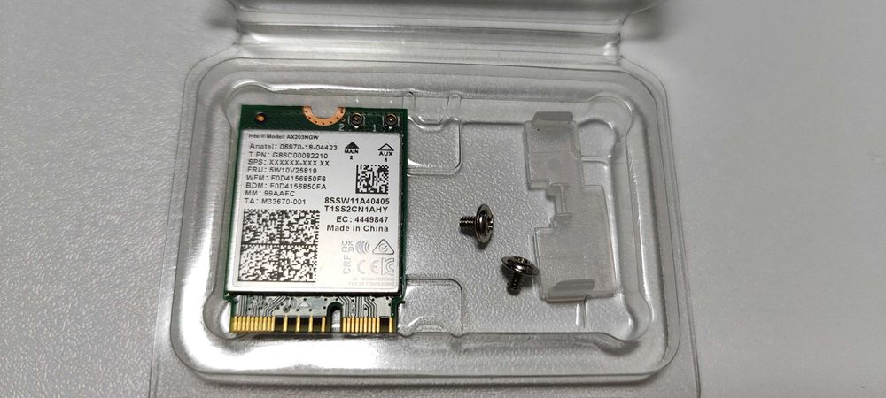 Продам модуль WI-FI 6/Bluetooth 5.2