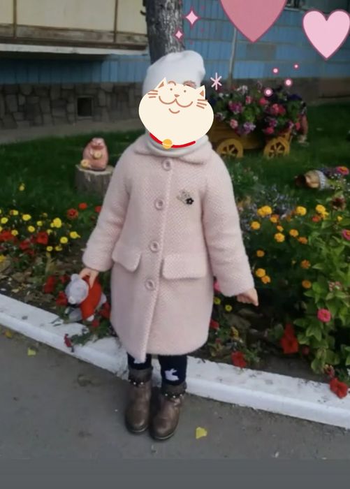 Пальто для девочки