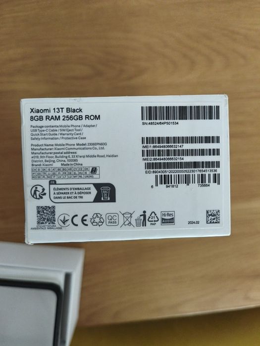 Xiaomi 13t la cutie liber de retea