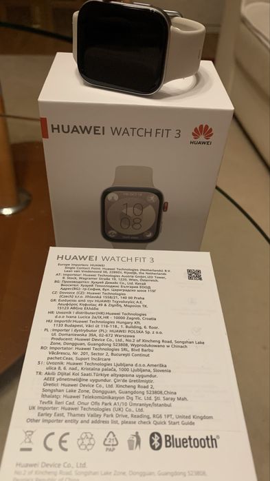 Смарт часовник Huawei Watch Fit 3