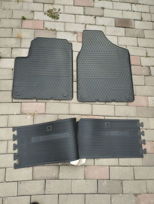 Volkswagen sharan 95-10 полики передние резиновые оригинал