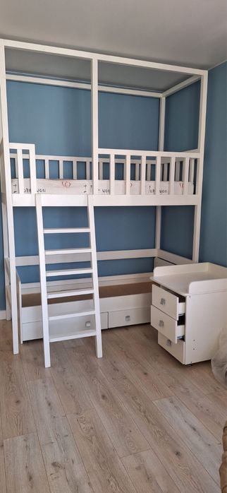 Кровать для детей двухярусная