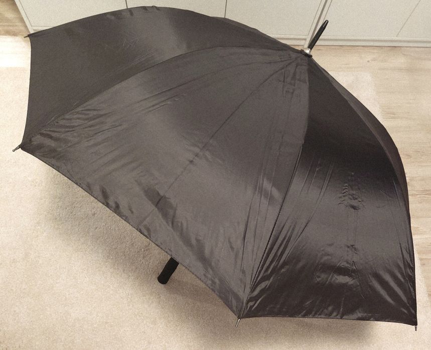 НОВ Луксозен, автоматичен несгъваем чадър, 130 см, с EVA дръжка