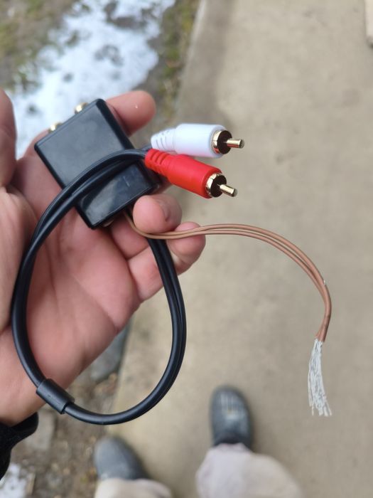 Filtru deparazitare audio / izolator audio RCA