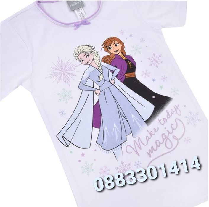 Тениска Потник Гащи Елза и Ана Frozen Замръзналото кралство