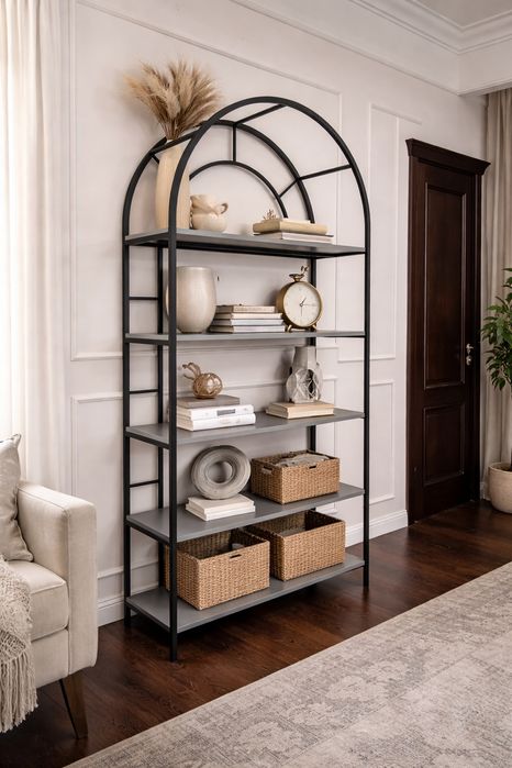 Дизайнерский арочный стеллаж LOFT — металл, премиум качество